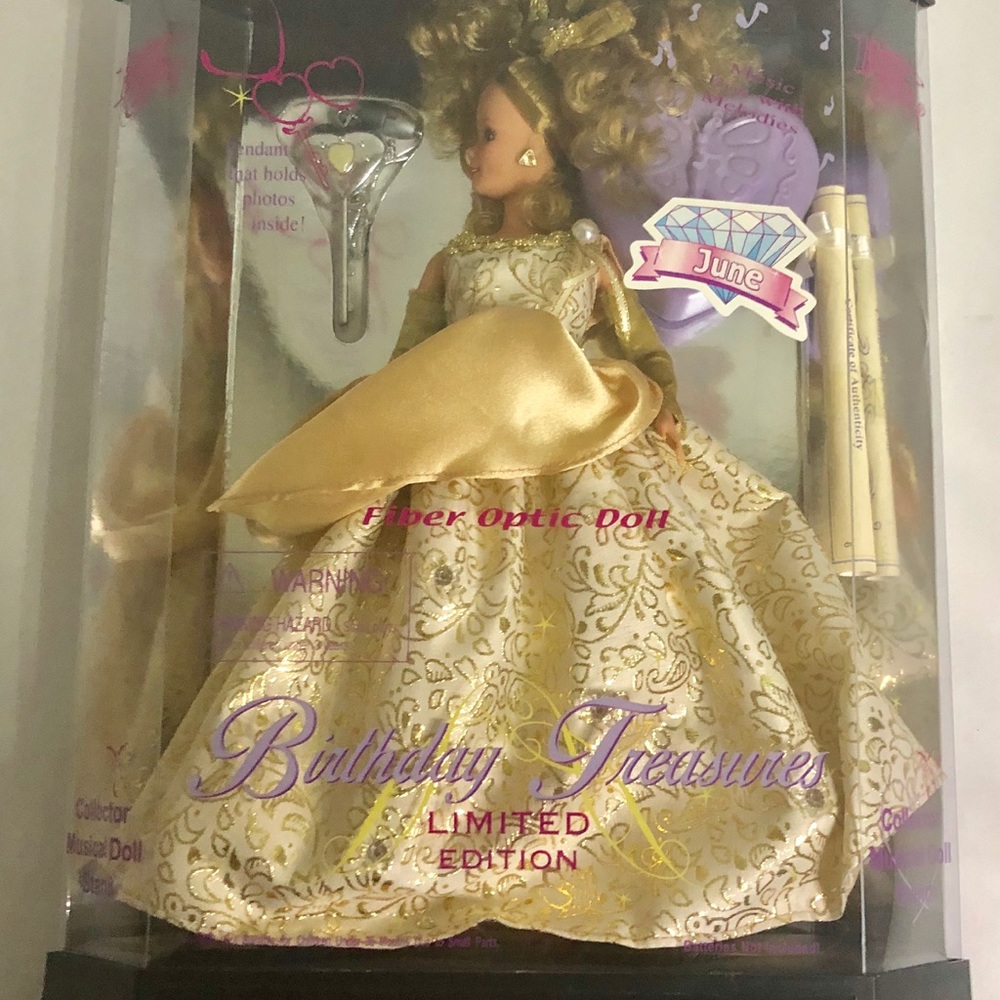 Limited Edition June Birthday Treasure Barbie Doll